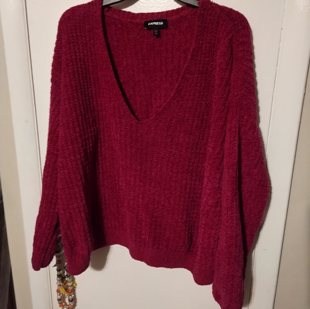 Vintage!! Express Chunky Sweater Sz Large